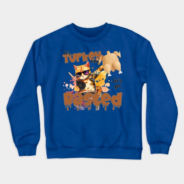 It's turkey time let's get Basted Crewneck Sweatshirt by Mama_Baloos_Place